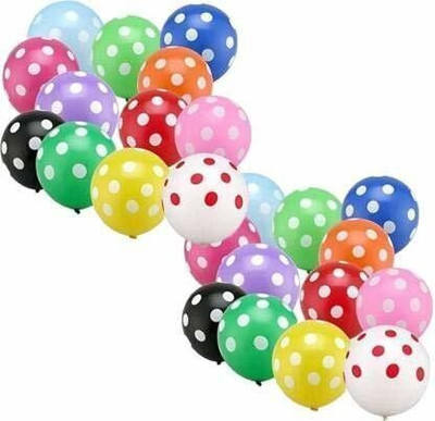 Balloon Wala Printed BWPMC00001 Balloon(Multicolor, Pack of 50)