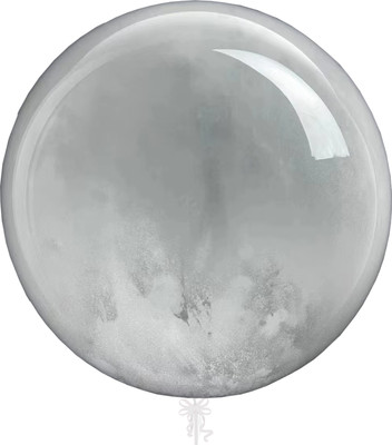 Rozi Decoration Solid White Quicksand Balloon with Powder for Kids, Party Decoration Balloon Balloon(White, Pack of 2)