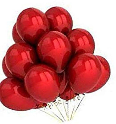 Kaliram & Sons Solid SUPPER PREMIUM QUALITY - Balloon(Red, Pack of 50)