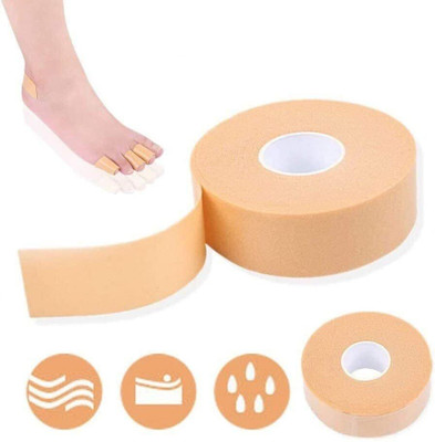 hbstreadsa Heel Grip Tape Waterproof Foot Care Sticker Rolls to Prevent Toe Blister Chafing Heel Support