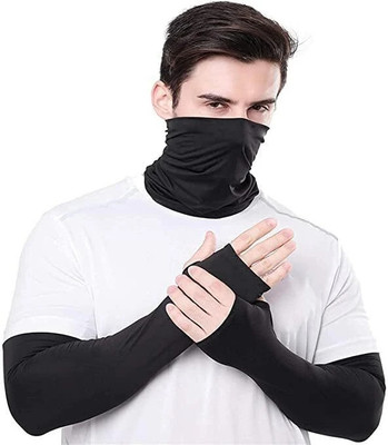 XJARVIS Men & Women Solid Bandana