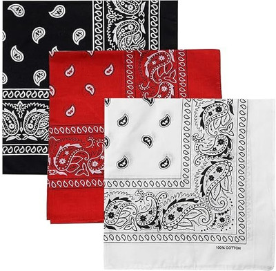 house of common Men & Women, Boys & Girls Printed Bandana(Pack of 3)