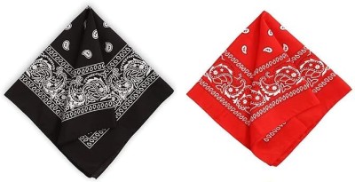 TKSA STYLE Men & Women, Boys & Girls Printed Bandana(Pack of 2)