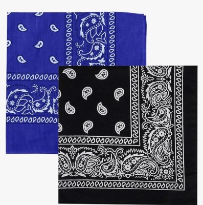 VAC Men & Women Printed Bandana(Pack of 2)