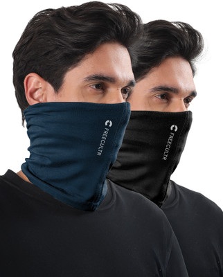 FREECULTR Men & Women Solid Bandana(Pack of 2)