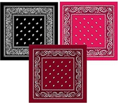 PAROPKAR Men & Women, Boys & Girls Printed Bandana(Pack of 3)