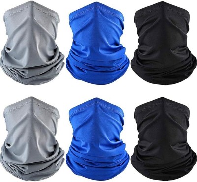 Aryan Hosiery Men & Women, Boys & Girls Solid Bandana(Pack of 6)