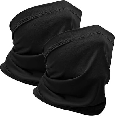 KDHOSIERY Men & Women Solid Bandana(Pack of 2)