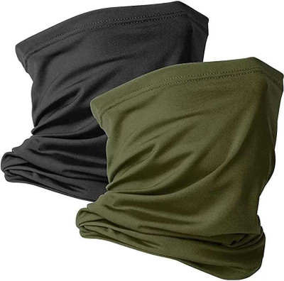 V T CREATION Men & Women, Men, Boys & Girls, Women, Boys & Girls Solid Bandana(Pack of 2)