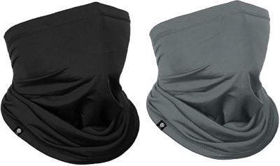 Tough Headwear Men & Women Solid Bandana(Pack of 2)