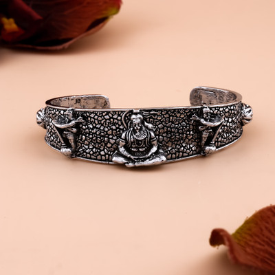 MK Gallery Alloy Silver Coated Kada