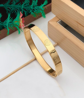MAME CREATION Stainless Steel Gold-plated Kada