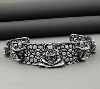 Ruhi Collection Brass Silver Kada