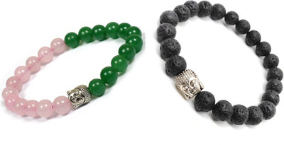 Malas Collection Stone, Glass Bracelet Set(Pack of 2)