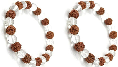 dr. shrimali & astro science Rudraksha Bracelet Set(Pack of 2)