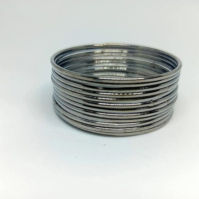 Hivata Metal Bangle Set(Pack of 12)