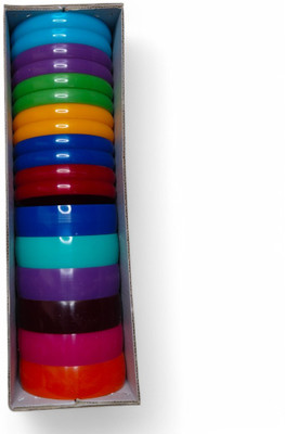 DCS Plastic Bangle(Pack of 18)