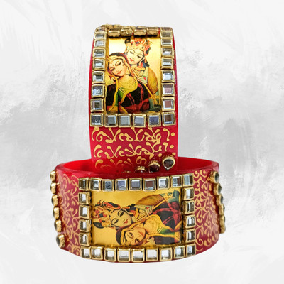LYBASHINE Brass Cubic Zirconia Bangle Set