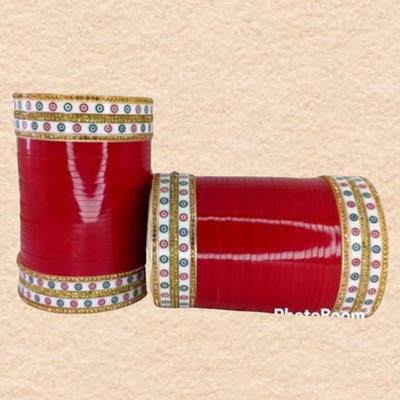 OJHA Plastic Beads, Pearl Bangle Set