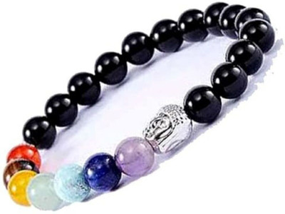 VIBESLE Crystal, 7 Chakra Tourmaline, Beads Charm Bracelet