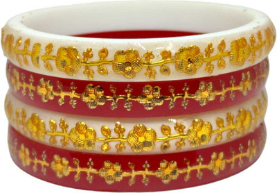 Ashia Retails Plastic Bangle(Pack of 4)