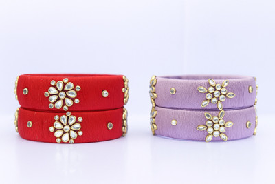 shambhave Dori Bangle Set(Pack of 4)