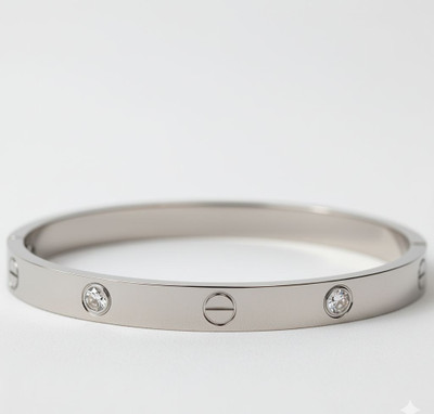 Shine Leaf Alloy Diamond Gold-plated Bangle