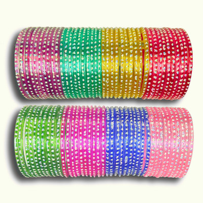 RP BADLAS Glass Enamel Bangle(Pack of 10)