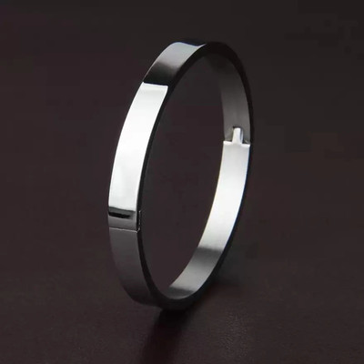 Vicon Stainless Steel Silver Kada