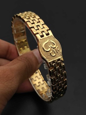 Laksh Alloy Agate Gold-plated Bracelet