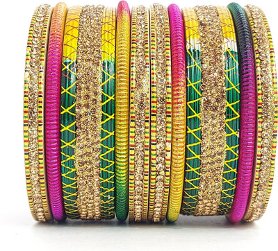 lahticollection Lac Bangle Set(Pack of 10)
