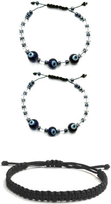 KINGSTYLEIMPEX Plastic Charm Bracelet(Pack of 3)