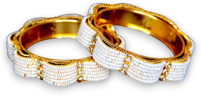 ACCESSHER Brass Kada(Pack of 2)