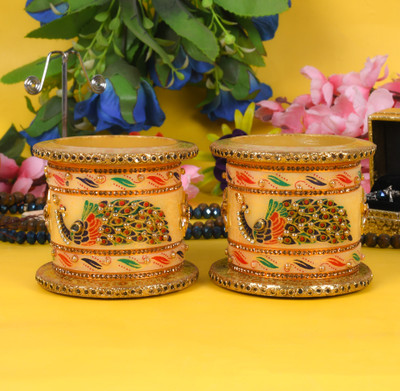 BridalGarnish Plastic Bangle Set(Pack of 2)