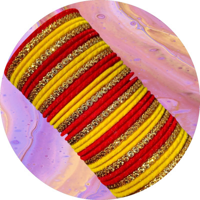 Aaradhya traders Glass Bangle Set(Pack of 10)