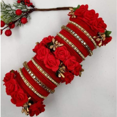 kanha art Alloy Bangle Set(Pack of 24)