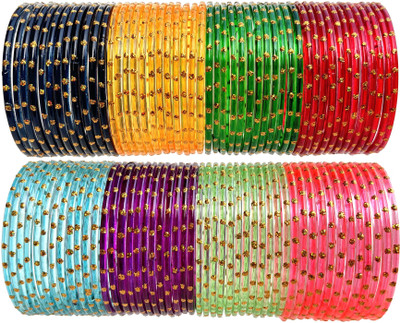 VAKANGAN Glass Bangle Set(Pack of 96)