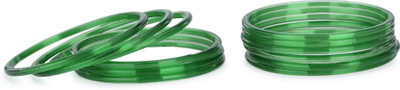 AFAST Glass Bangle Set(Pack of 10)