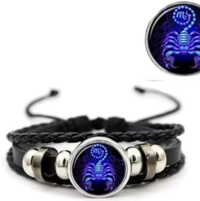 SHRI ASTHA VINAYAK Leather Bracelet