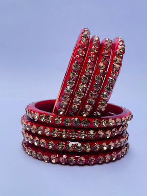 RS TRADING Glass Crystal Kada(Pack of 8)
