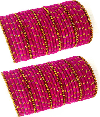 DURGANSH Glass Bangle Set(Pack of 10)