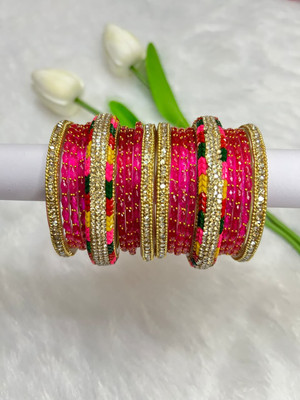 yukti Glass Bangle Set(Pack of 10)