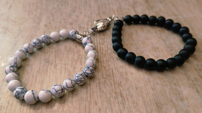 SHIRISHA Shell Opal Bracelet Set(Pack of 2)