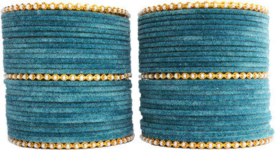 Nexteesh Metal Zircon Bangle Set(Pack of 54)