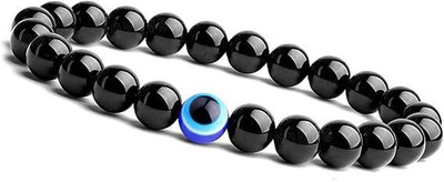 GemVastu Crystal, Evil Eye Tourmaline, Beads Charm Bracelet