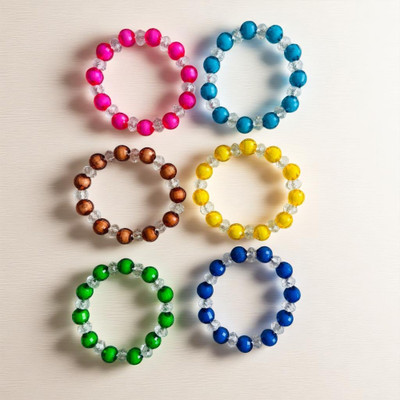 CHIKICHOO Plastic Bracelet Set(Pack of 6)