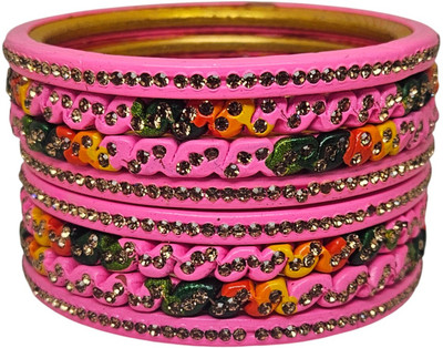 NY Lifestyles Lac Bangle Set(Pack of 8)
