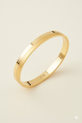 DEV ENTERPRISE Stainless Steel Gold-plated Bracelet