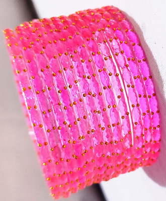 KRTI Glass Bangle Set(Pack of 12)