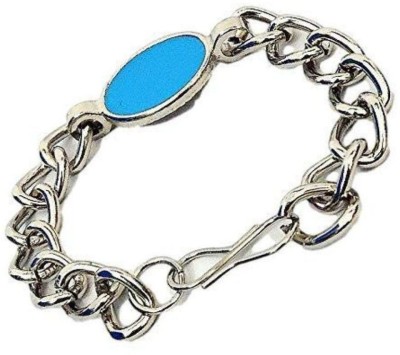 P.R.Prints Stone Turquoise Silver Bracelet